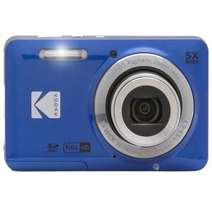 Kodak PIXPRO FZ55 Blue Compact Digital Camera with 5x Wide Zoom